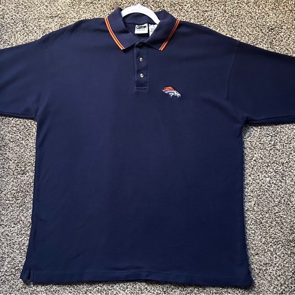 the edge Other - Denver broncos team polo